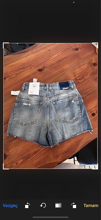s Beden mavi Renk Bershka şort