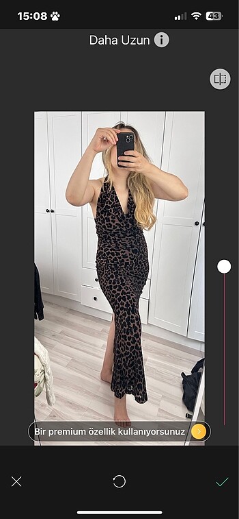 Zara Leopar elbise