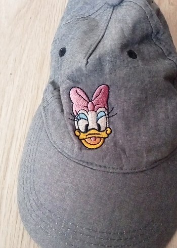 Walt Disney World Gri Denim Kadın Şapka Daisy Nakışlı