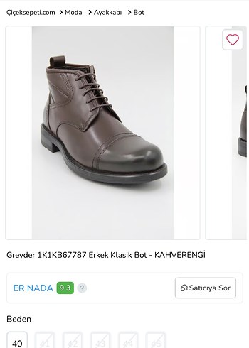 GREYDER Erkek Kahverengi Deri Bot - Görsel 5