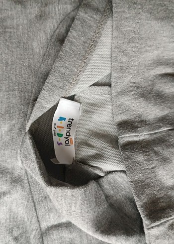 Erkek Çocuk Gri Uzun Kollu Baskılı Sweatshirt - Görsel 3