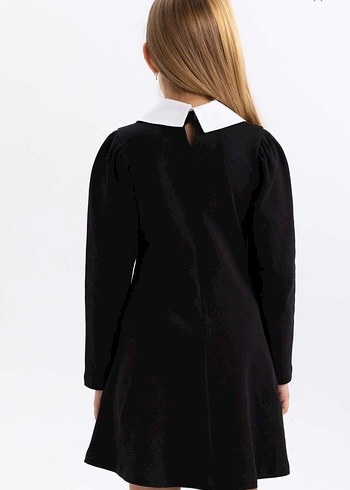 Siyah Düğmeli Geniş Kesim - Görsel 2