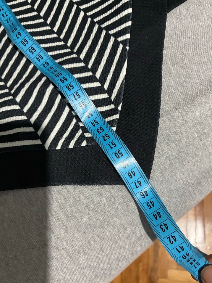 Zebra Desenli V Yakalı Kolsuz Mini Elbise - Görsel 4