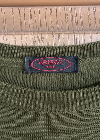 Uzun Kollu Nakışlı Triko Elbise - Görsel 3