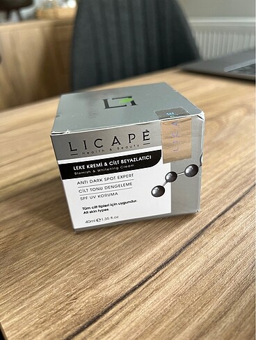 Diğer Licape leke kremi ve cilt beyazlatıcı