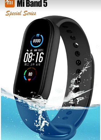 Xiaomi mi band 5 akıllı bileklik