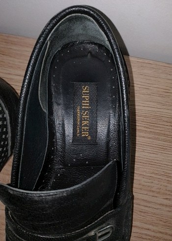 Klasik Siyah Tokalı Erkek Ayakkabı - Görsel 2