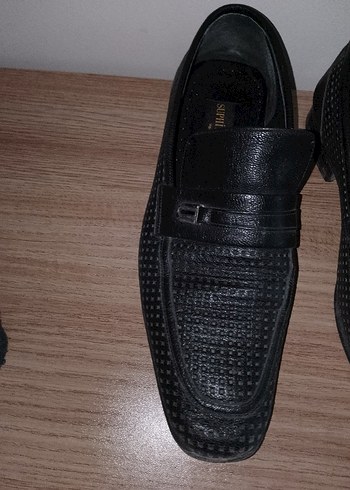 Klasik Siyah Tokalı Erkek Ayakkabı - Görsel 3