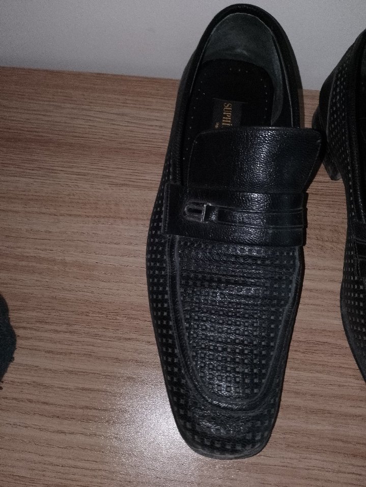 Klasik Siyah Tokalı Erkek Ayakkabı - Görsel 3