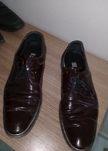 Klasik Erkek Kahverengi Deri Ayakkabı İnci marka - Görsel 2