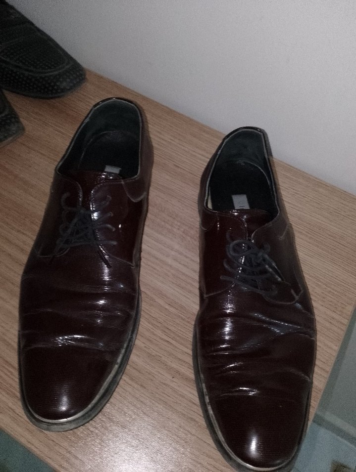 Klasik Erkek Kahverengi Deri Ayakkabı İnci marka - Görsel 2