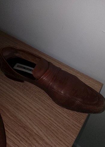 Klasik Kahverengi Deri Erkek Ayakkabı - Görsel 4