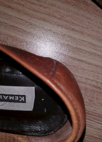 Klasik Kahverengi Deri Erkek Ayakkabı - Görsel 3