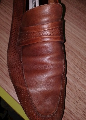 Klasik Kahverengi Deri Erkek Ayakkabı - Görsel 2