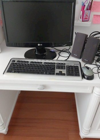 Beyaz Masaüstü Bilgisayar Seti - Görsel 4