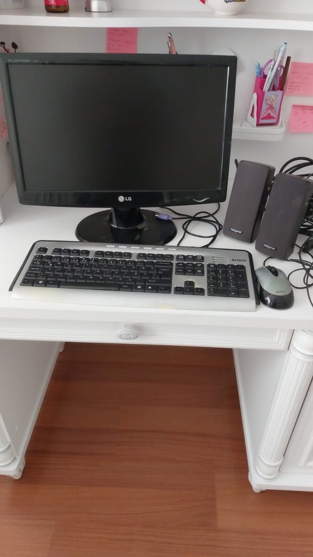 Beyaz Masaüstü Bilgisayar Seti - Görsel 4