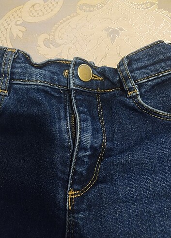 6 Yaş Beden lacivert Renk Uniseks Kot pantolon 