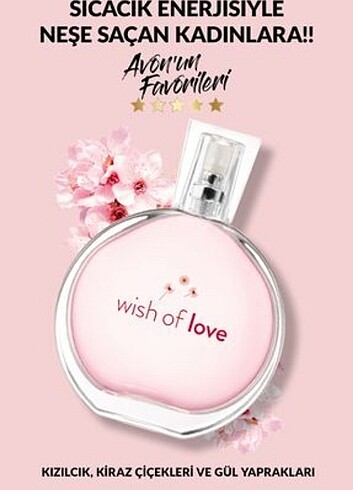 Avon Avon Wish Of Love Edt Parfüm 50ml