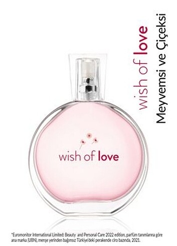 Beden Avon Wish Of Love Edt Parfüm 50ml
