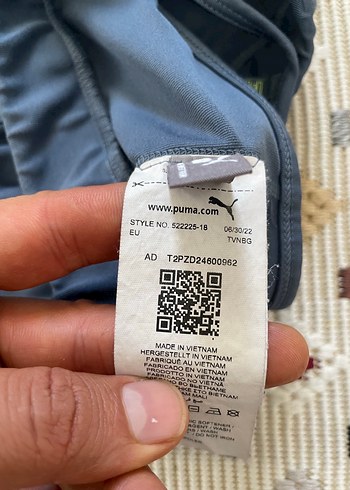 Puma Puma Mavi Sporcu Sütyeni