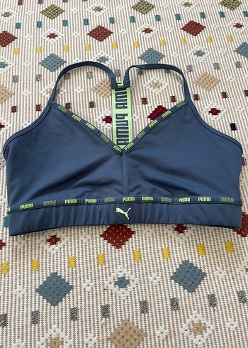 Puma Mavi Sporcu Sütyeni