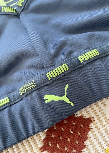 m Beden Puma Mavi Sporcu Sütyeni