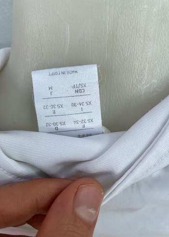 Kadın Beyaz Fermuarlı Spor Ceket - Görsel 9