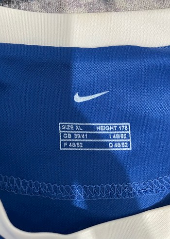 Erkek Mavi Kısa Kollu Spor Forma - Görsel 4