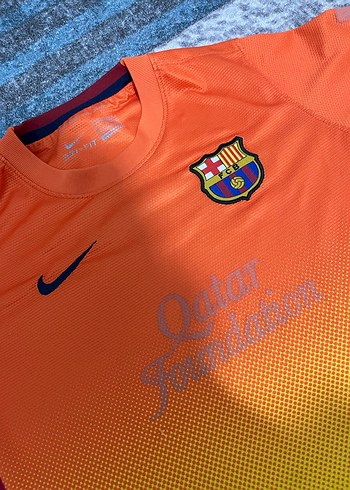 Nike Barcelona Sarı Turuncu Erkek Spor Forması - Görsel 3