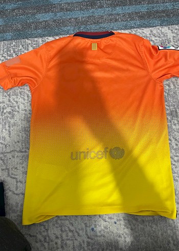 Nike Barcelona Sarı Turuncu Erkek Spor Forması - Görsel 7