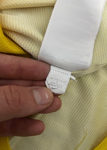 Nike Barcelona Sarı Turuncu Erkek Spor Forması - Görsel 6