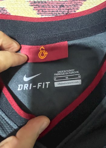 Galatasaray Gri Kısa Kollu Spor Tişörtü - Görsel 7