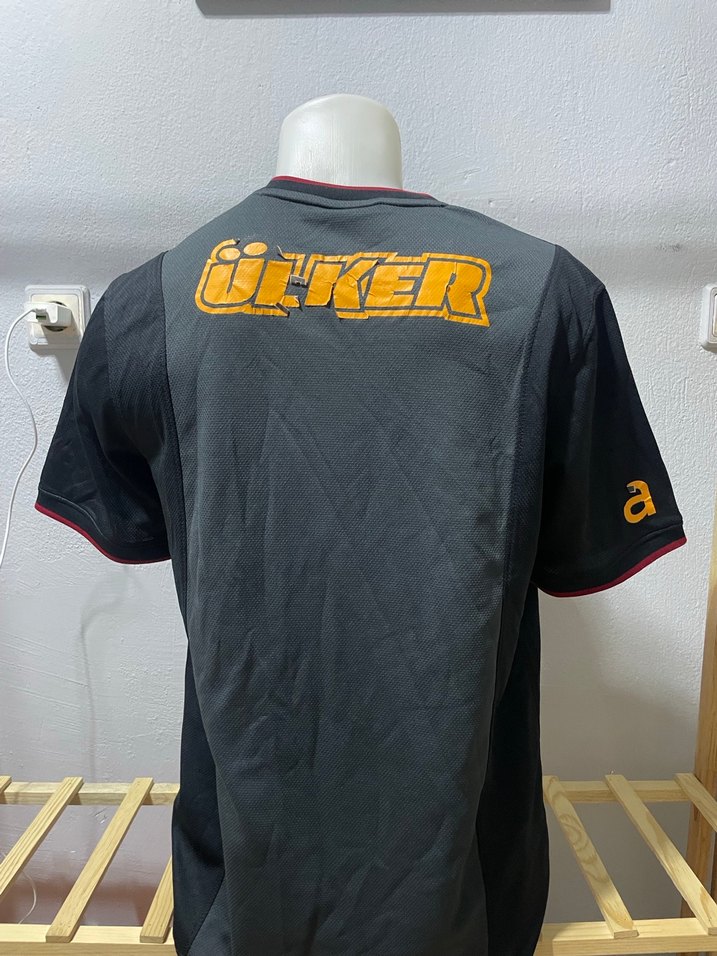 Galatasaray Gri Kısa Kollu Spor Tişörtü - Görsel 5