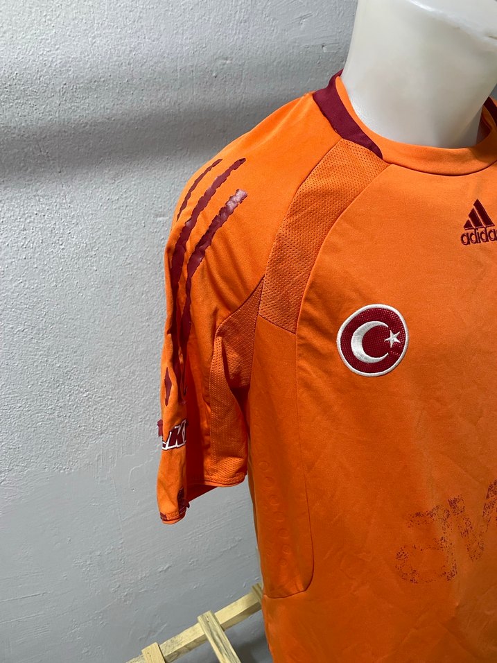 Adidas Galatasaray Turuncu Kısa Kollu Tişört - Görsel 3