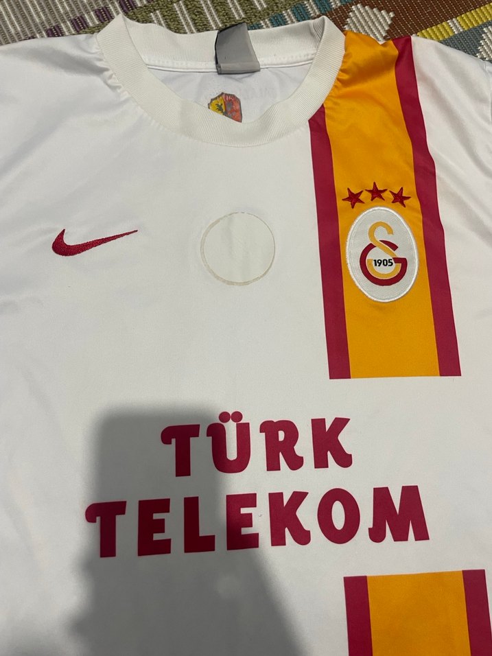 Beyaz Galatasaray Erkek Spor Forma - Görsel 4