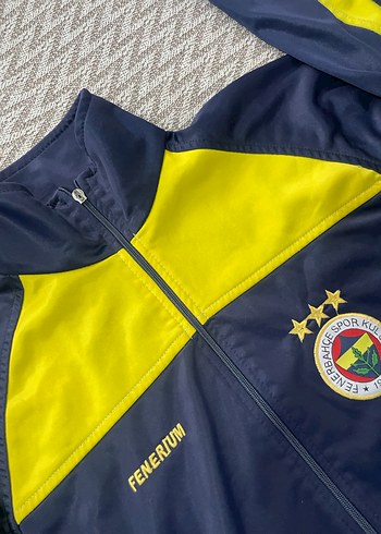 Fenerium Erkek Spor Fermuarlı Sweatshirt - Görsel 2