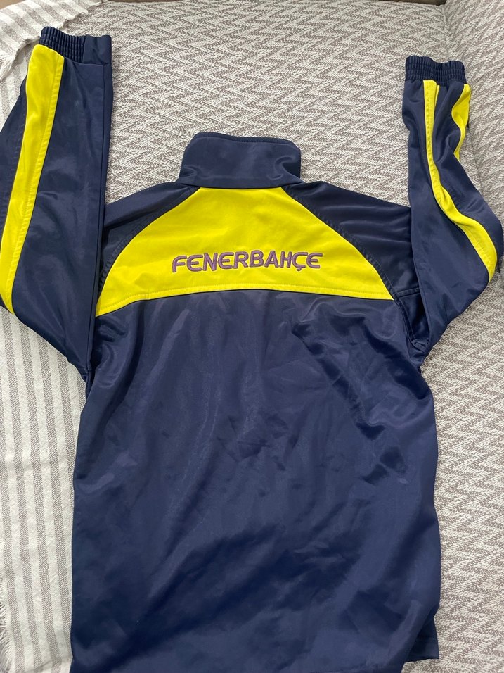 Fenerium Erkek Spor Fermuarlı Sweatshirt - Görsel 3