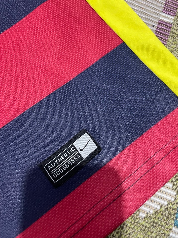 Erkek FC Barcelona Kısa Kollu Forma - Görsel 3