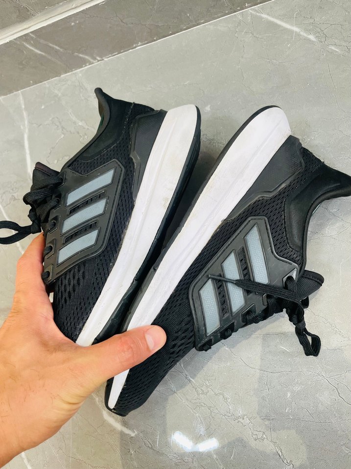 Orijinal Adidas Siyah Spor Ayakkabı — görsel 7/9