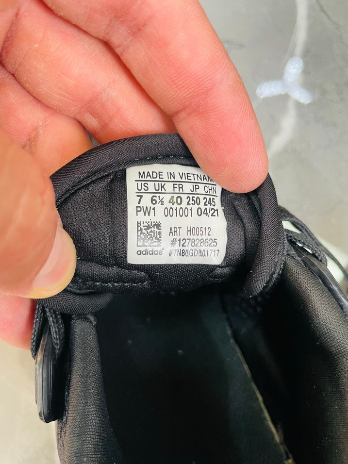 Orijinal Adidas Siyah Spor Ayakkabı — görsel 9/9