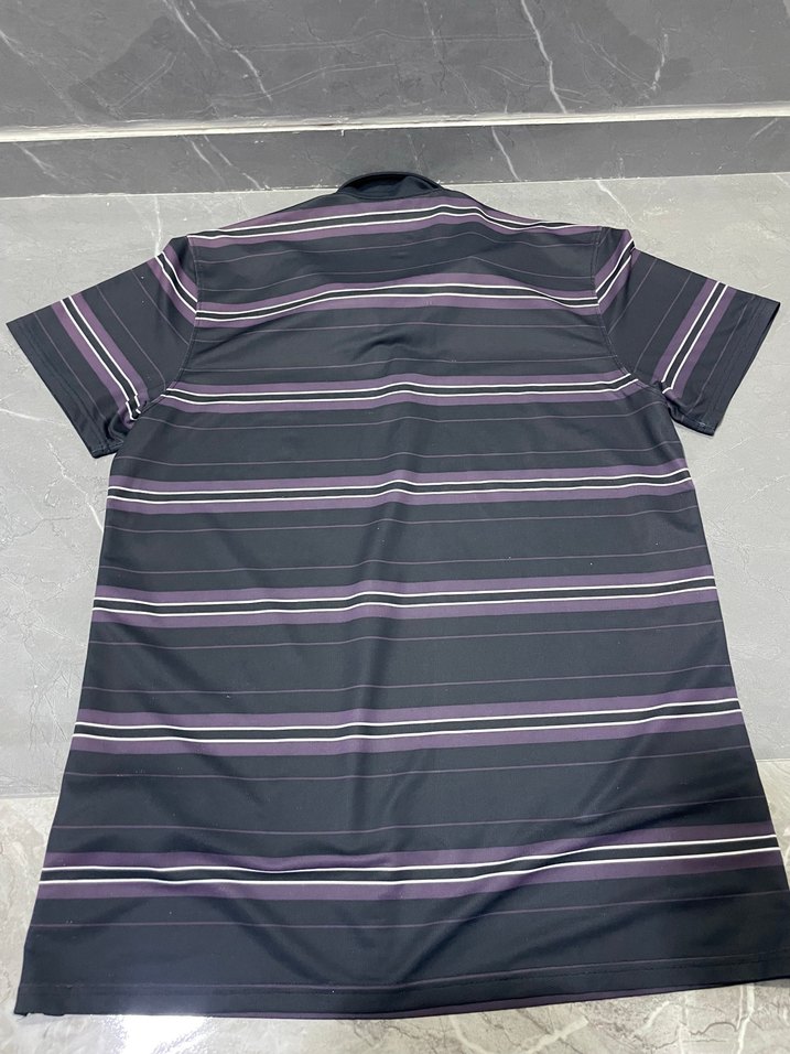 Orijinal Nike Siyah Çizgili Polo Tişört — görsel 6/6