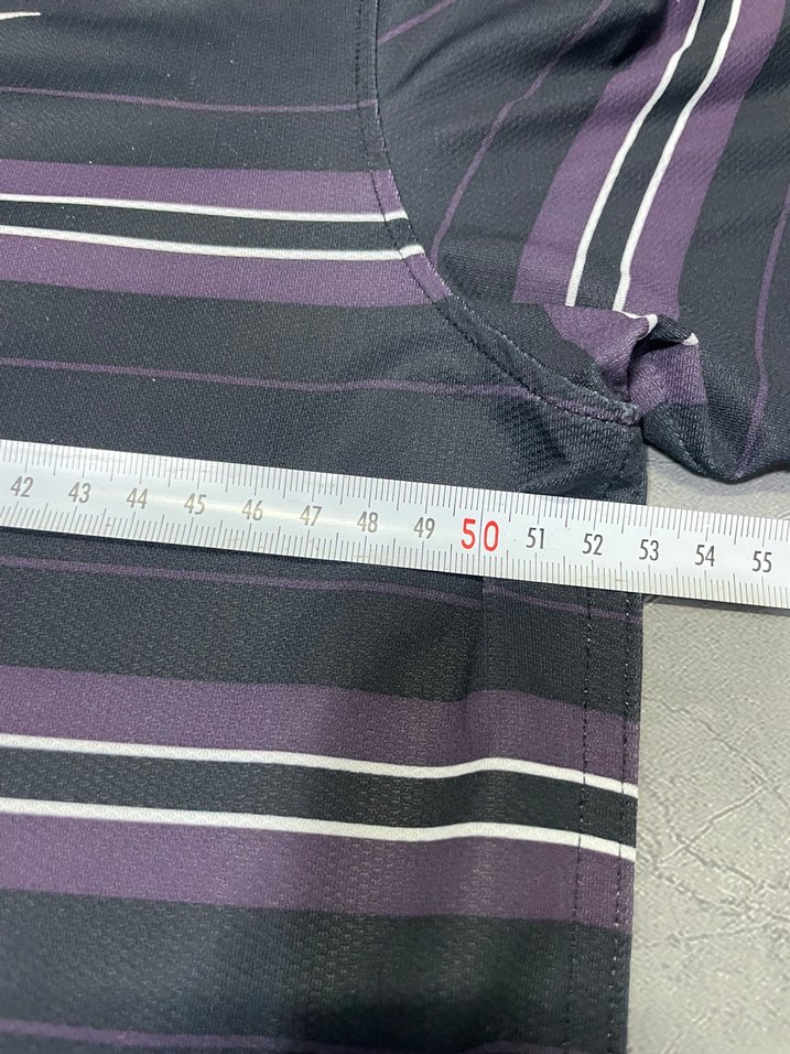 Orijinal Nike Siyah Çizgili Polo Tişört — görsel 5/6