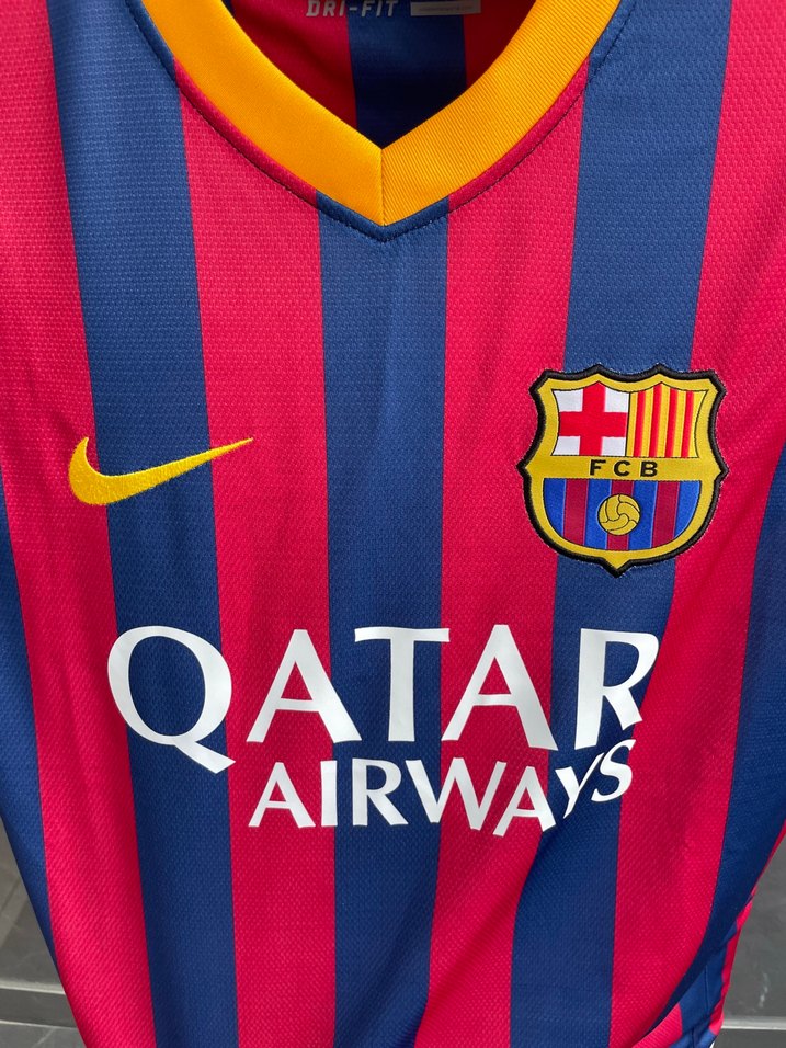 Nike FC Barcelona Kırmızı-Mavi Çizgili Forma — görsel 7/12
