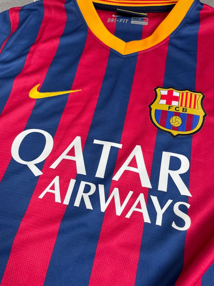 Nike FC Barcelona Kırmızı-Mavi Çizgili Forma — görsel 4/12