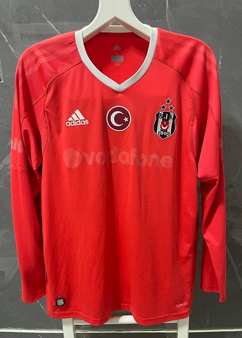 Adidas Orijinal Adidas Besiktas Kirmizi Uzun Kollu Forma