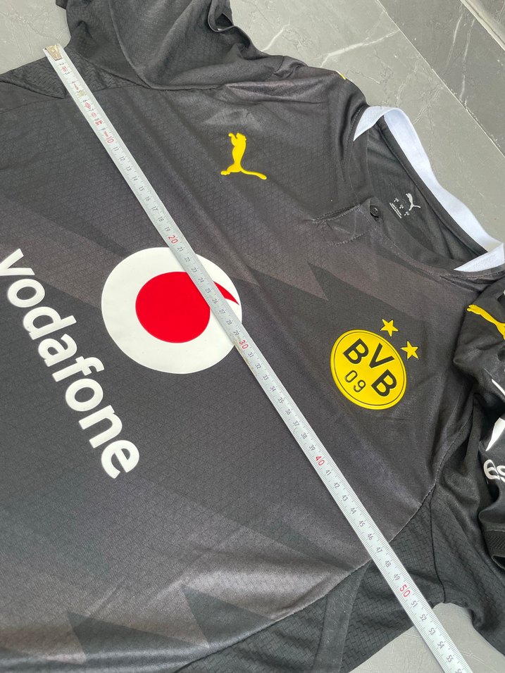 BVB 09 Siyah Kısa Kollu Futbol Forması — görsel 6/10