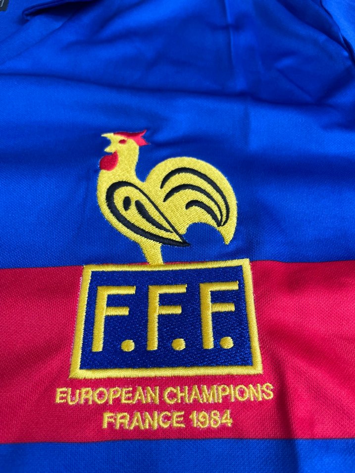 Adidas Fransa Retro Futbol Tişörtü — görsel 3/8