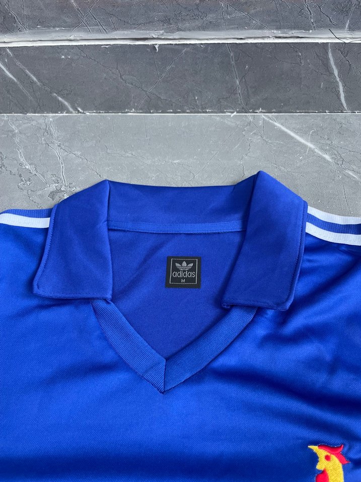 Adidas Fransa Retro Futbol Tişörtü — görsel 4/8