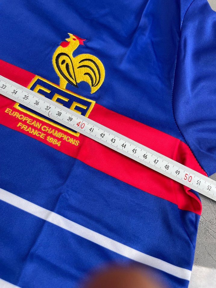 Adidas Fransa Retro Futbol Tişörtü — görsel 8/8