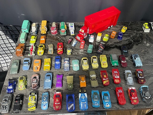 Pixar cars metal arabalar